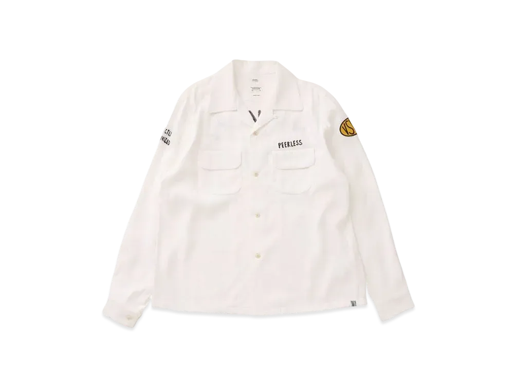 visvim Keesey G.S. Shirt L/S I.Q.W.T. "White"