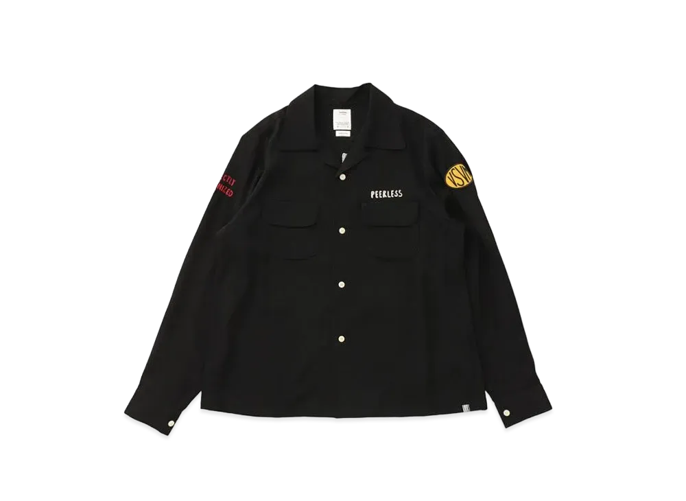 visvim Keesey G.S. Shirt L/S I.Q.W.T. "Black"
