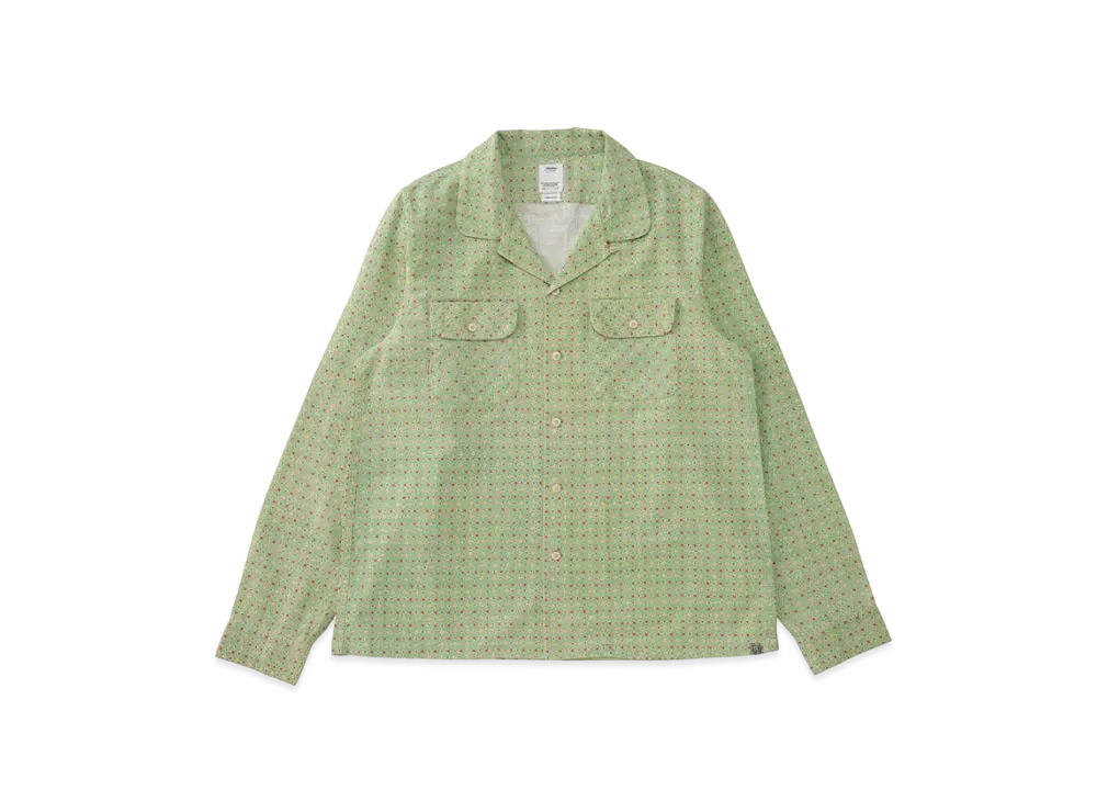 visvim Boomer Khadi L/S "Green"
