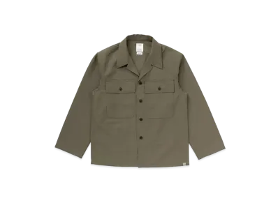 visvim Cardwell Shirt L/S Gabardine "Olive"