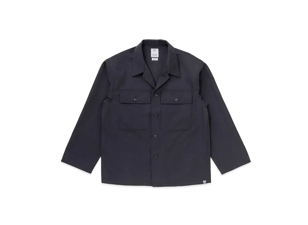 visvim Cardwell Shirt L/S Gabardine "Navy"