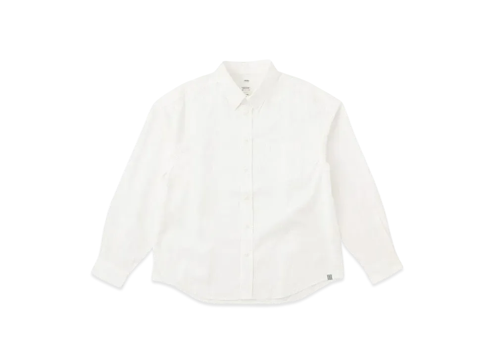 visvim B.D. Shirt L/S OX "White"