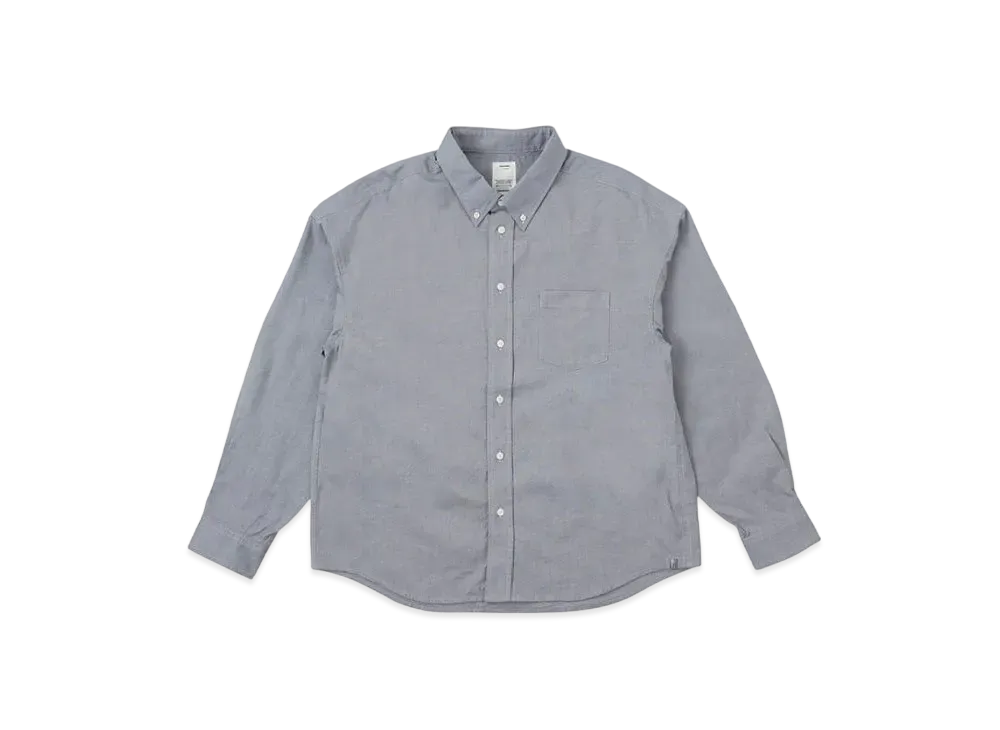 visvim B.D. Shirt L/S OX "Blue"