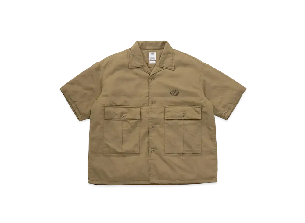 visvim Cornet Down Shirt S/S "Beige"