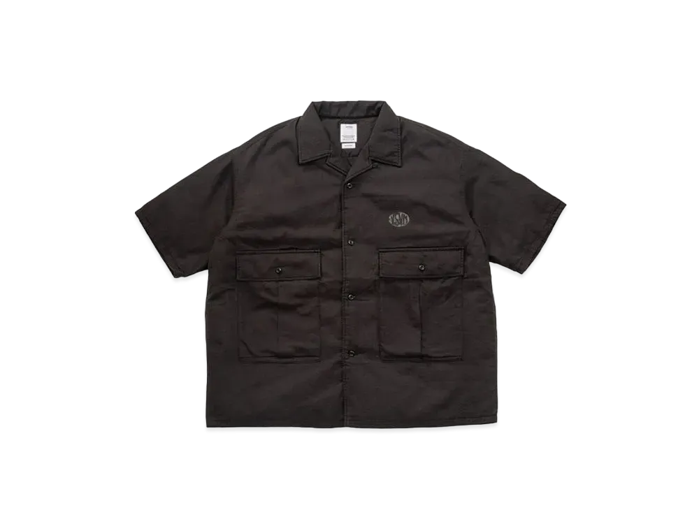 visvim Cornet Down Shirt S/S "Black"