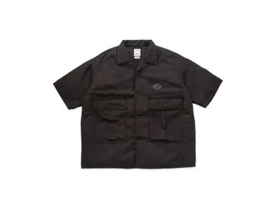 visvim Cornet Down Shirt S/S "Black"
