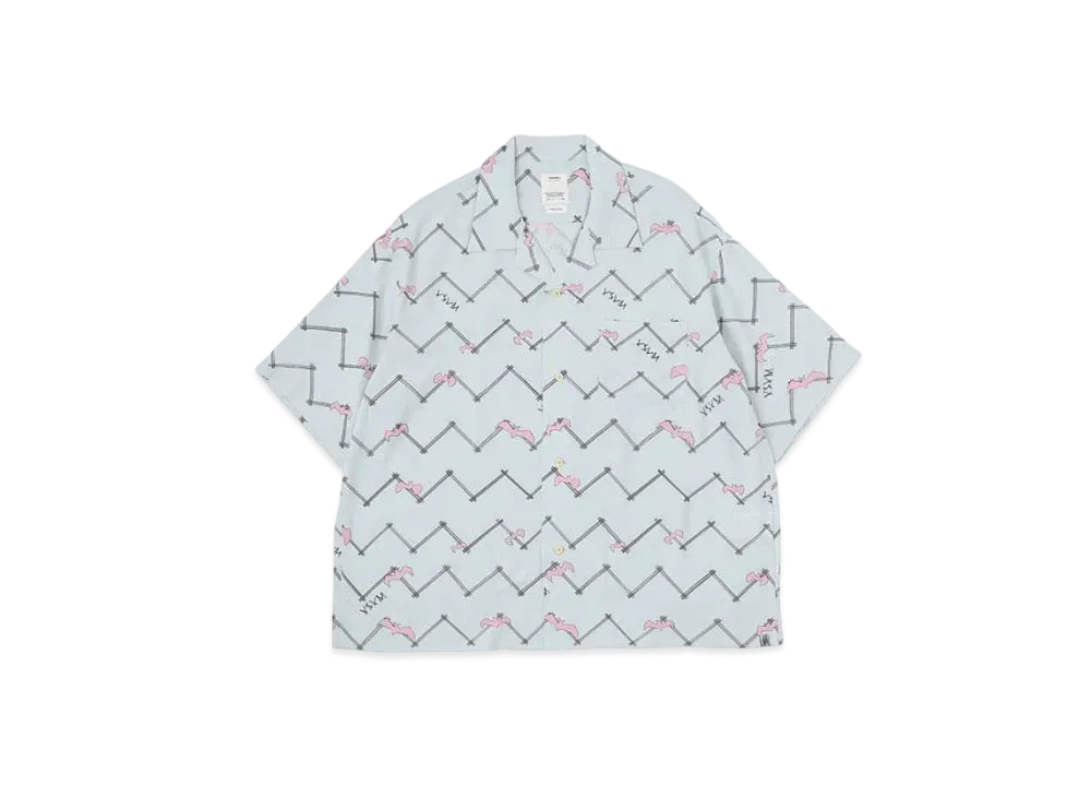 visvim Copa Shirt S/S Bats "Blue"