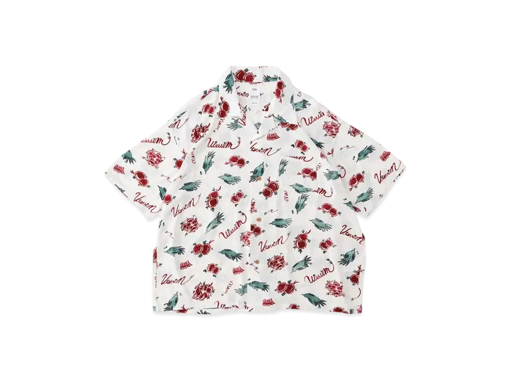 visvim Wallis Shirt S/S Sunnybird "Red"