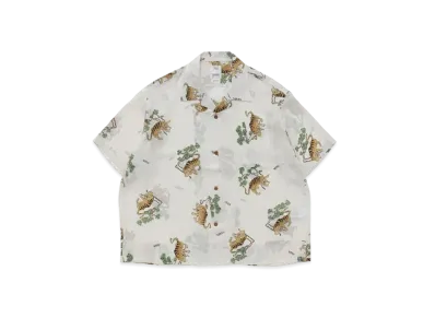 visvim Copa Shirt S/S Tora (Silk) "White"