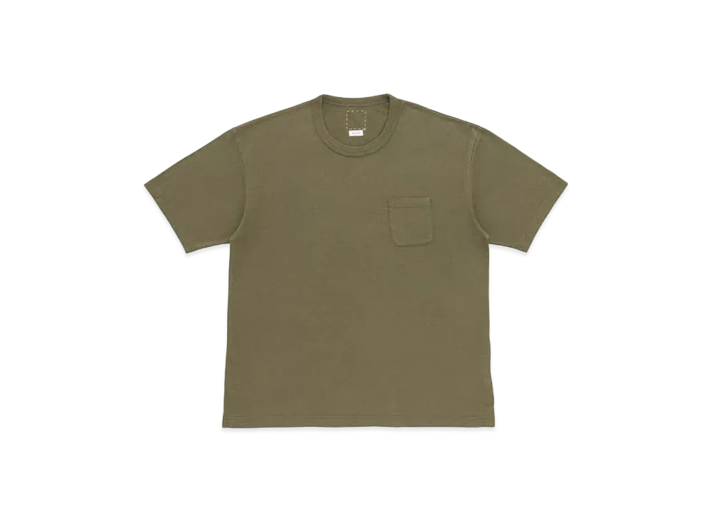 visvim Jumbo Tee S/S (C/SI) "Olive"