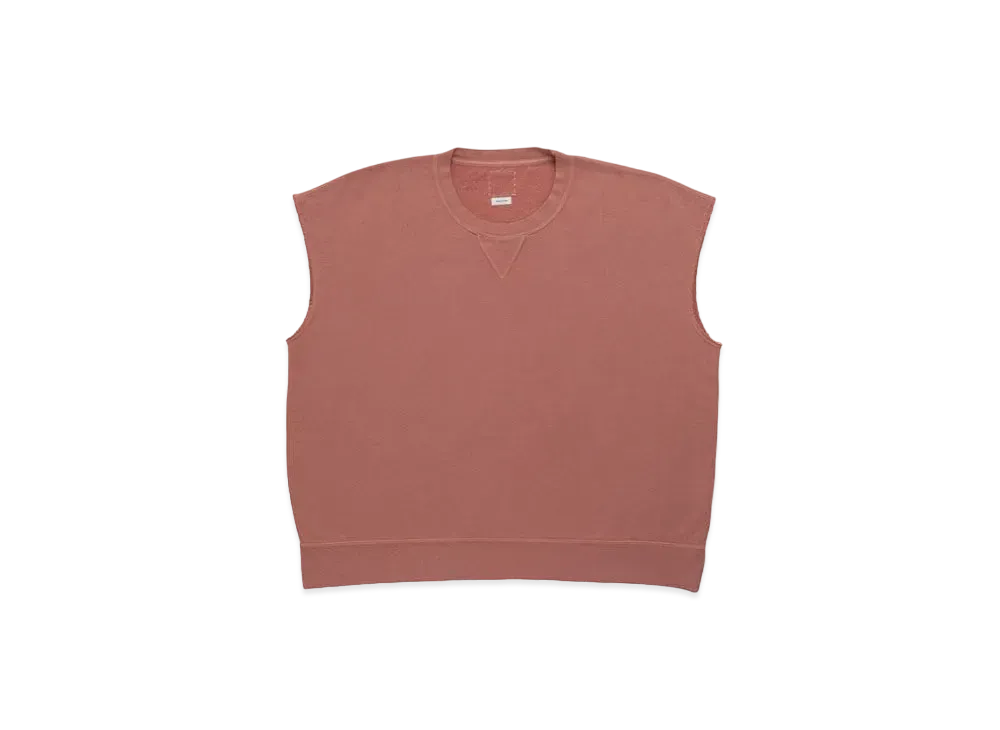 visvim Mondo Sweat S/L Dmgd (U.D.) "Pink"