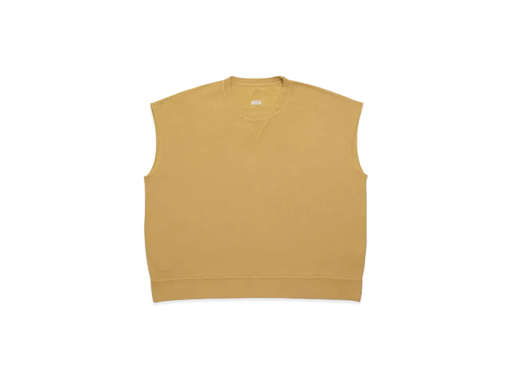 visvim Mondo Sweat S/L Dmgd (U.D.) "Mustard"