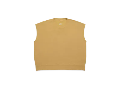 visvim Mondo Sweat S/L Dmgd (U.D.) "Mustard"