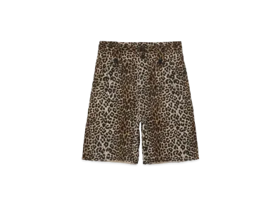 visvim Coronel Shorts Leopard "Beige"
