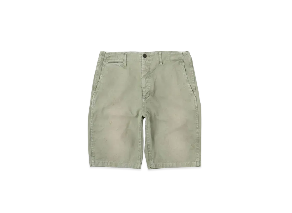 visvim Chino Shorts DMGD "Light Green"