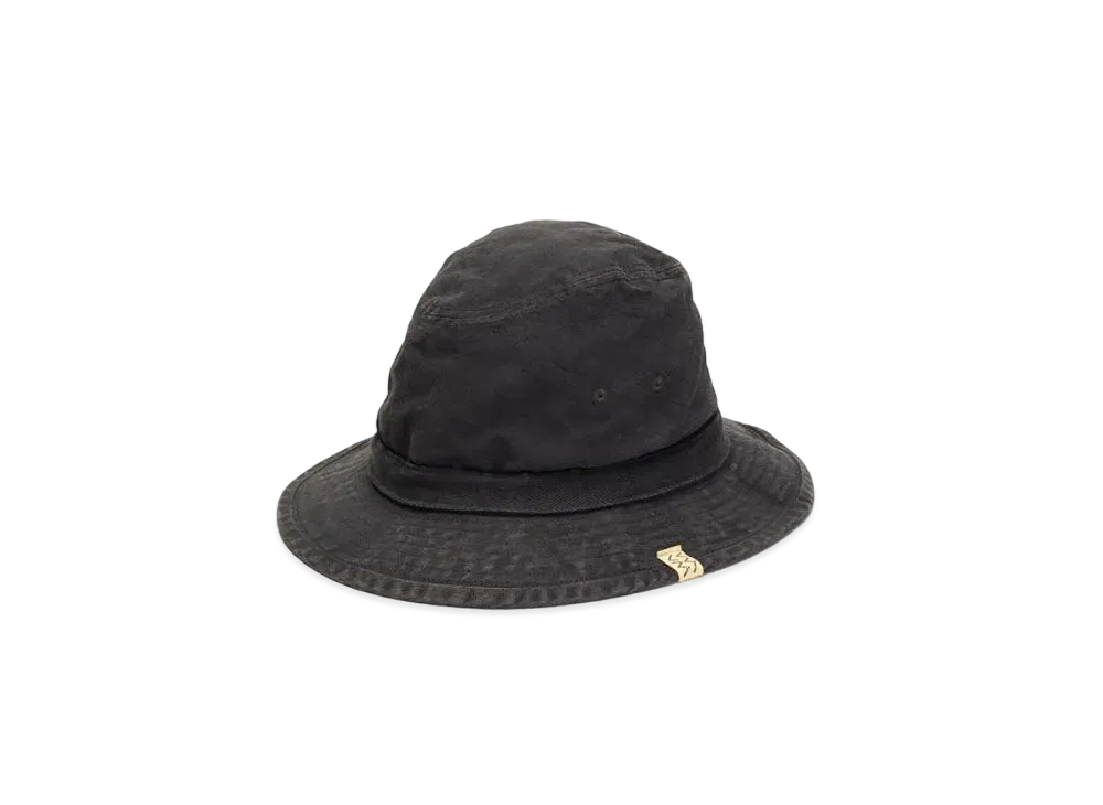 visvim Buckley Cap DMGD "Black"