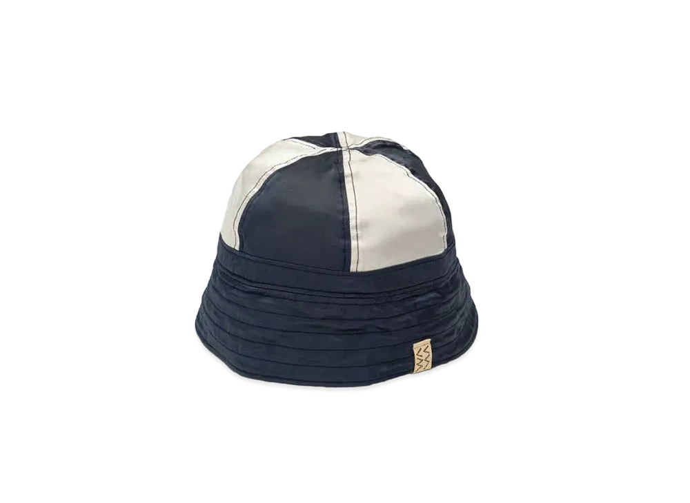 visvim Bucket Cap DMGD "Navy"