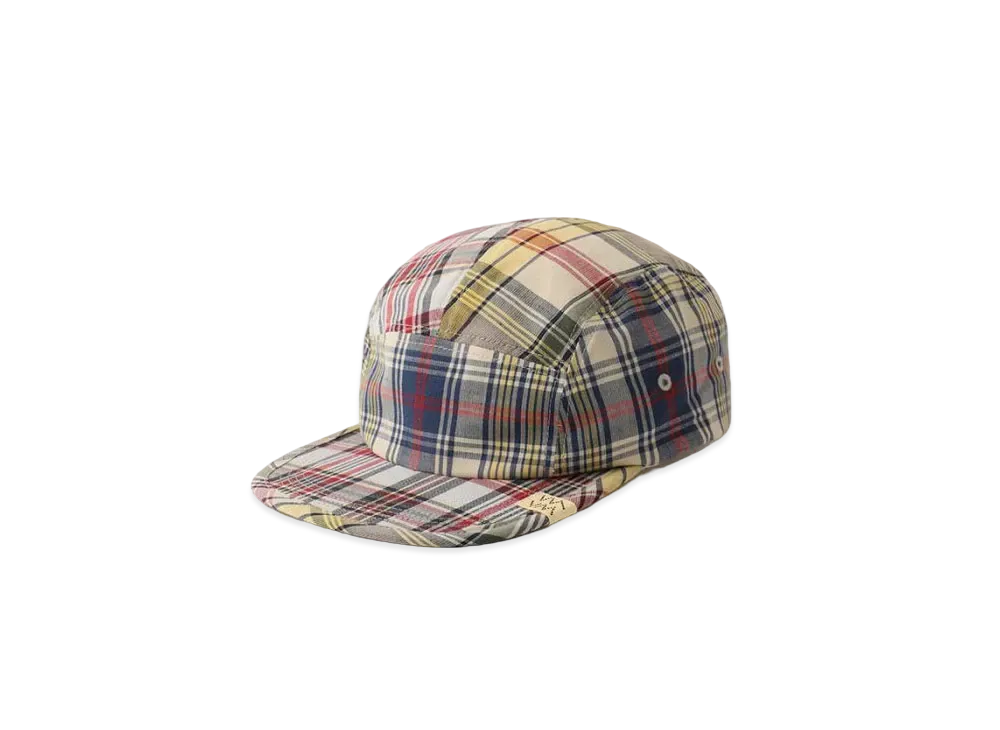 visvim Camp Cap Madras "Multi"