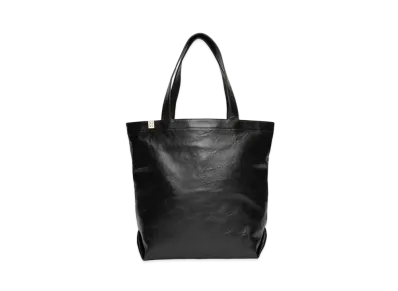 visvim Leather Tote (L) (Fr Veg.Lb) "Black"
