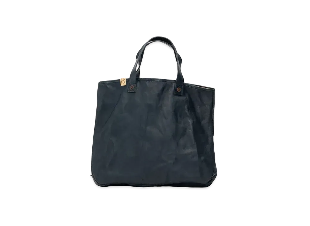 visvim Rivet Tote DMGD (It Veg.H) "Navy"