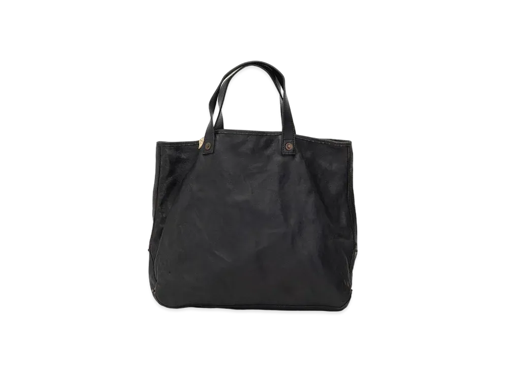 visvim Rivet Tote DMGD (It Veg.H) "Black"