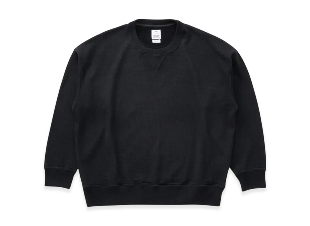 Visvim Amplus Sweat L/S (Superfine) W "Black"
