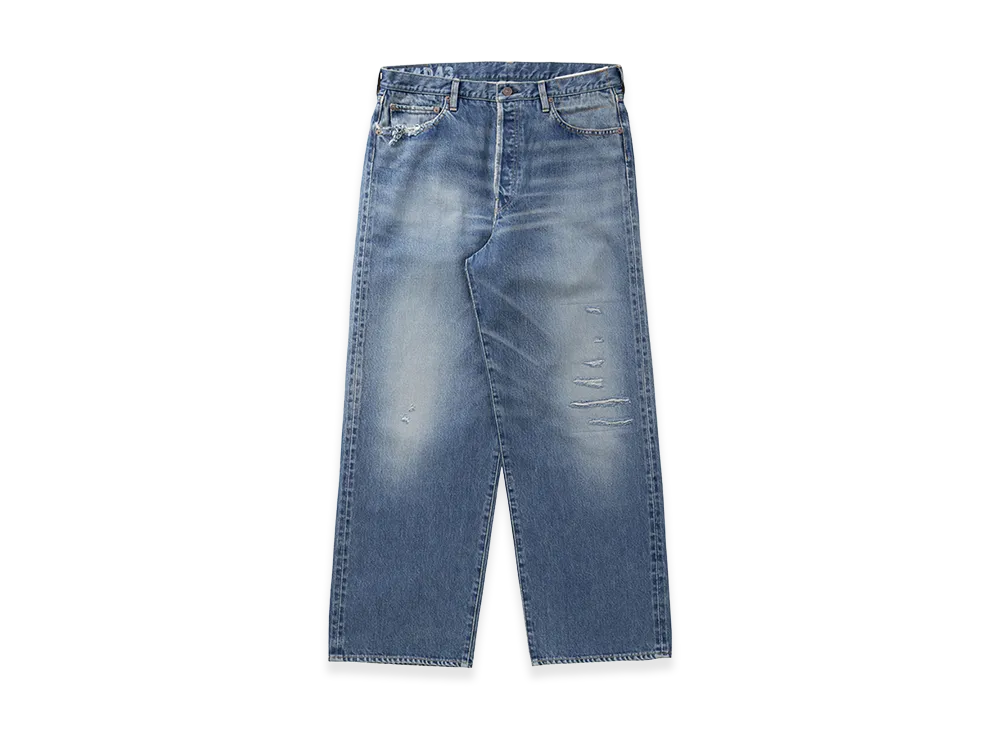 visvim SOCIAL SCULPTURE 03 BLK DMGD-17 L32 