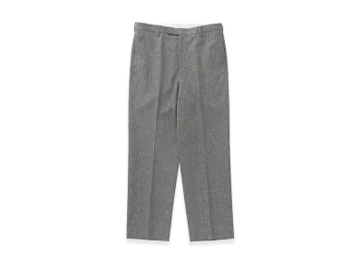 visvim Wide Slacks Santome "Black Check"