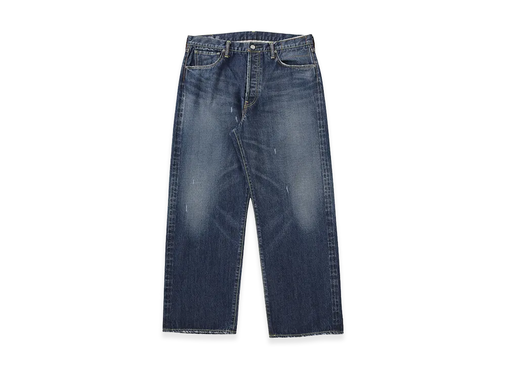 visvim Social Sculpture 01 Wide DMGD-5 "Indigo"