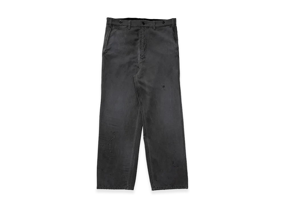 visvim Alper Pants DMGD "Black"