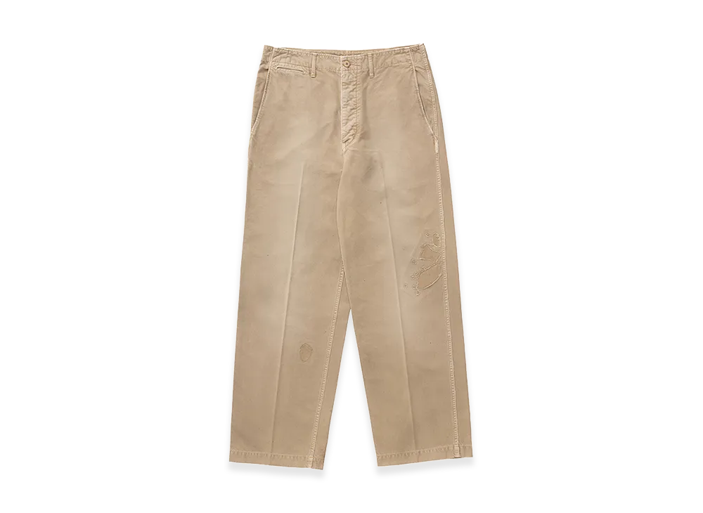 visvim EX Wide Chino Pants Crash "Beige"