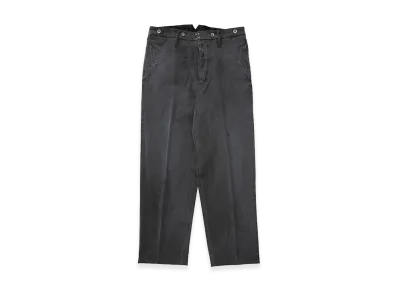visvim Pastoral HW Pants DMGD "Black"