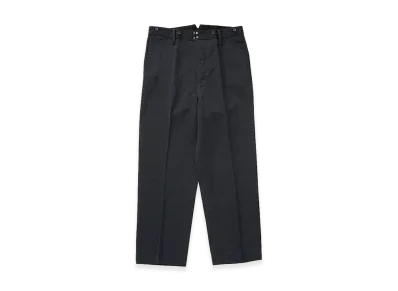 visvim Pastoral HW Slacks Pinstripe "Black"