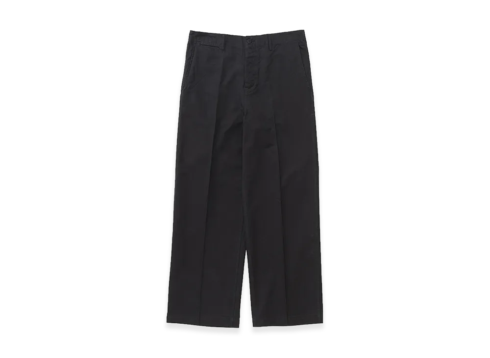 visvim EX Wide Chino Pants "Black"