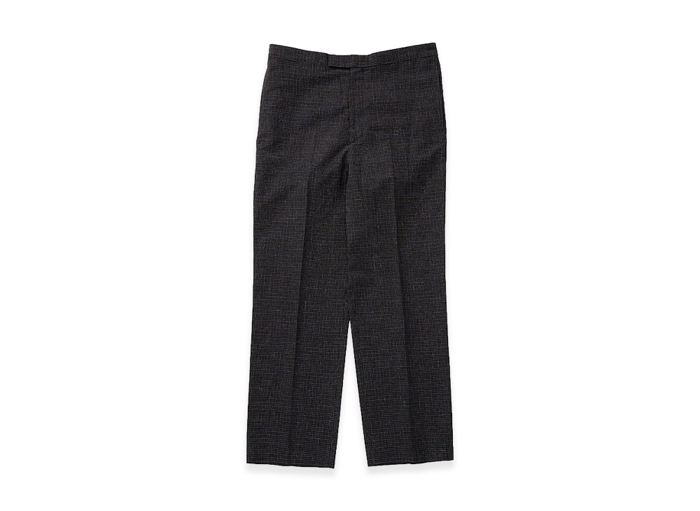 visvim Wide Slacks Santome "Black"