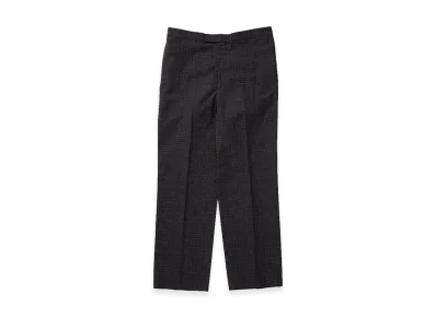 visvim Wide Slacks Santome "Black"