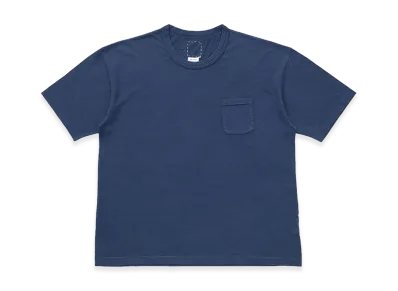 visvim Jumbo Tee S/S DMGD "Navy"