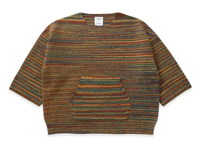 visvim Burrow Crew Knit "Red"