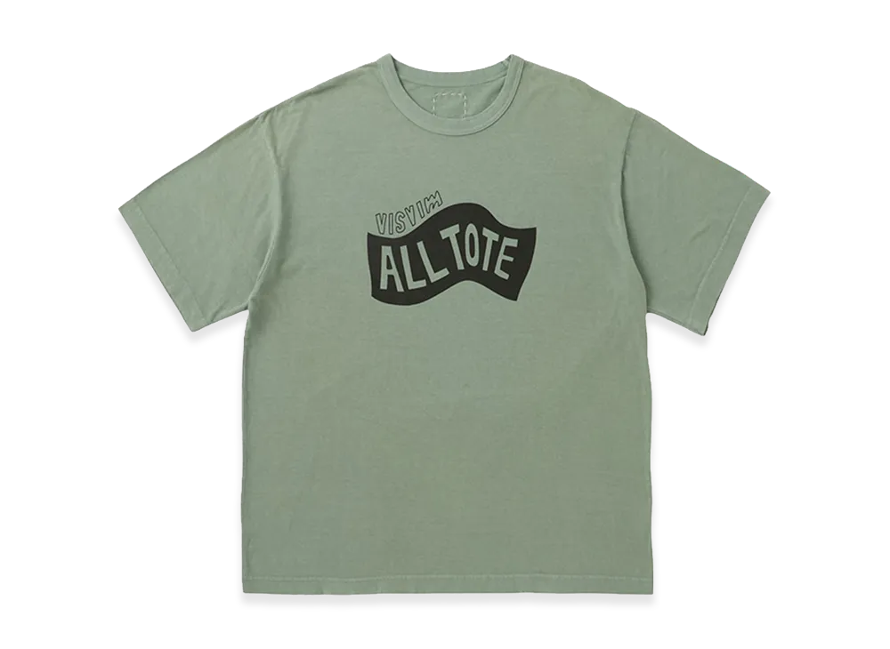 visvim Jumbo Tee S/S DMGD "LT.Green"