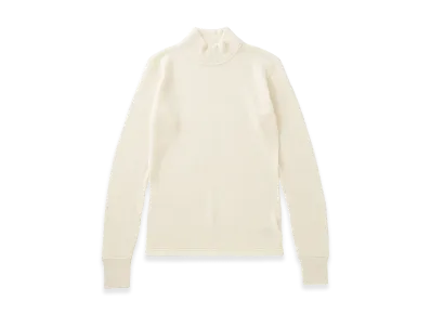 visvim Solar Waffle Skivvy L/S (Superfine) "Off White"
