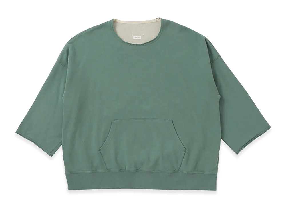 visvim Burrow Dual Sweat DMGD "Green"