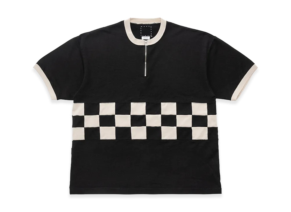 visvim Merckx CB Zip P.O. S/S (Superfine) "Black"