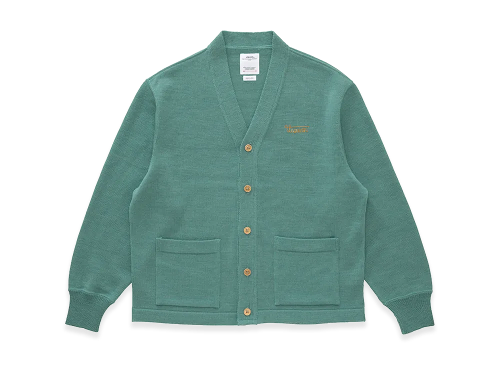 visvim Selmer Long Cardigan "LT.Green"