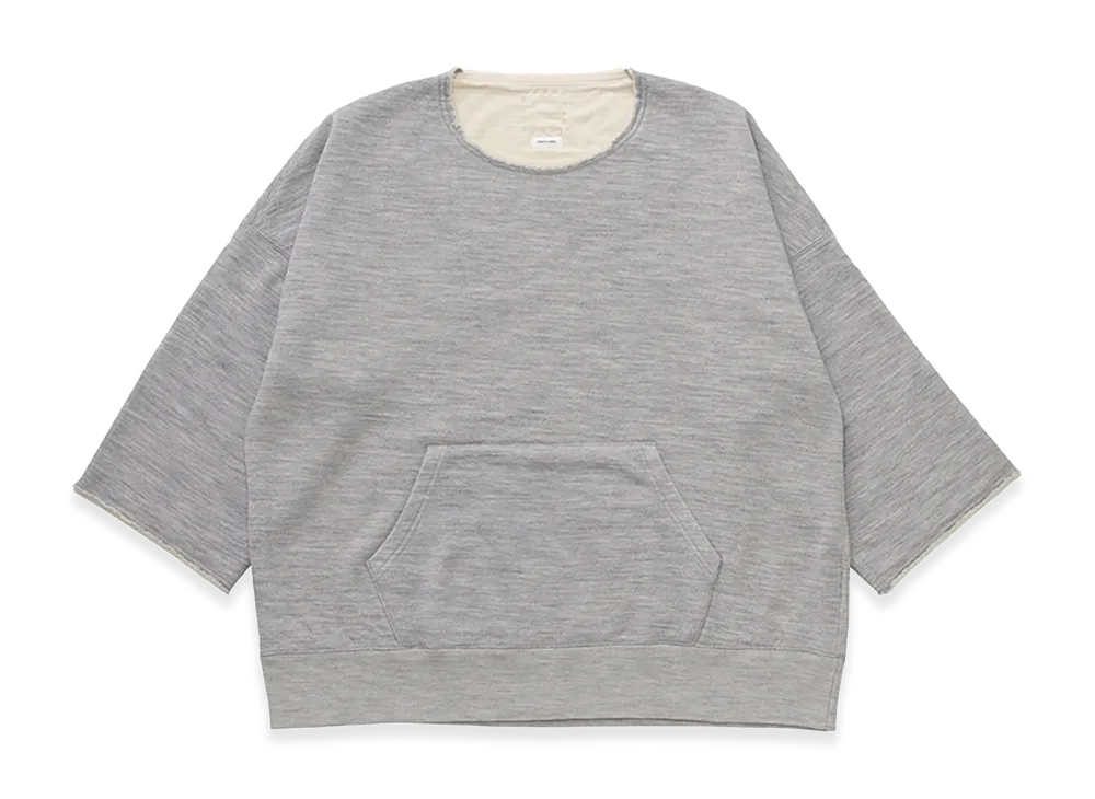 visvim Burrow Dual Sweat (Superfine) "Grey"