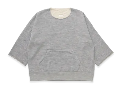 visvim Burrow Dual Sweat (Superfine) "Grey"