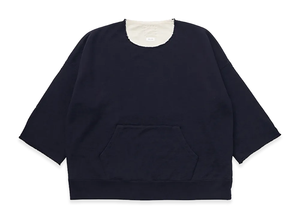 visvim Burrow Dual Sweat (Superfine) "Navy"