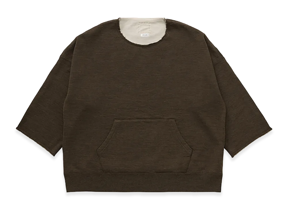 visvim Burrow Dual Sweat (Superfine) "Olive"