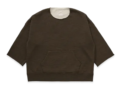 visvim Burrow Dual Sweat (Superfine) "Olive"