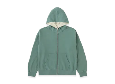 visvim Jumbo SB Dual Hoodie F.Z. DMGD "Green"
