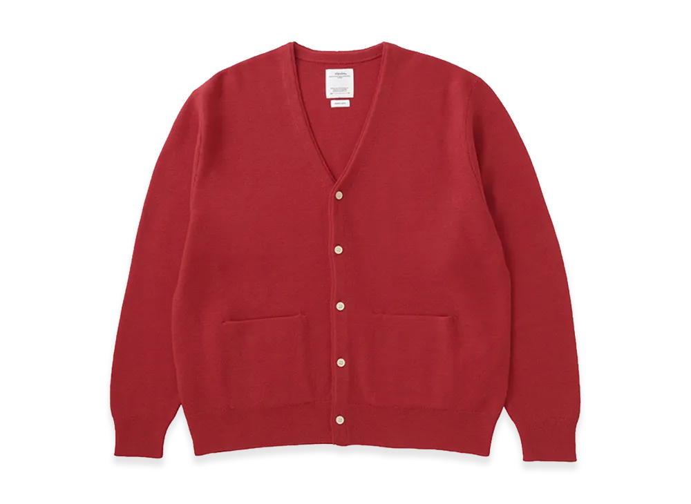 visvim Selmer Cardigan "Red"
